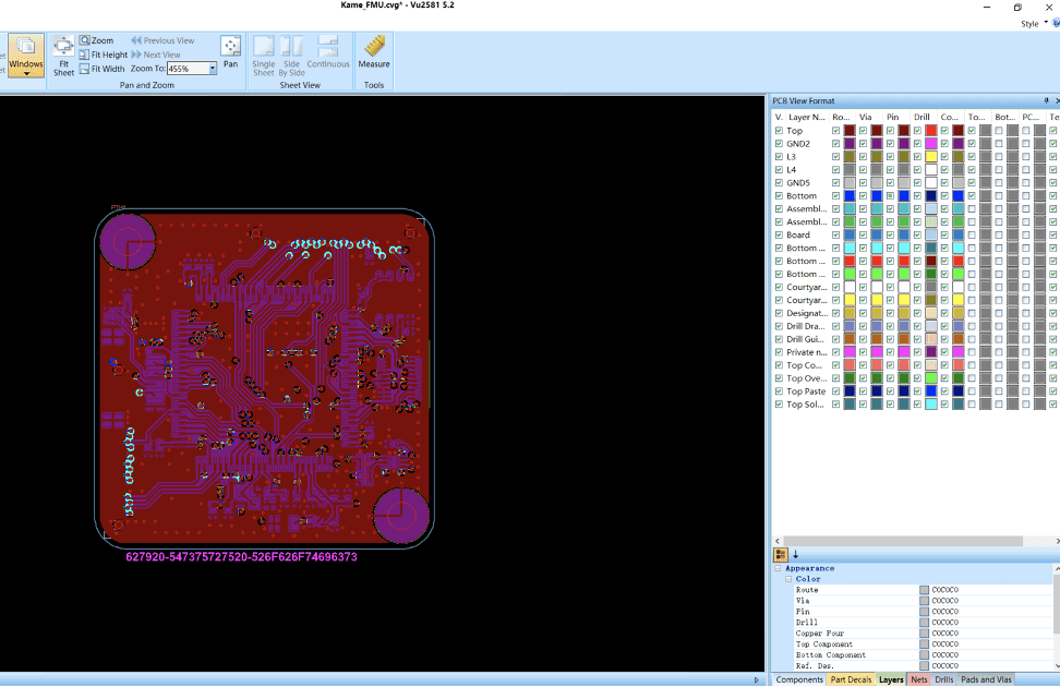 Opening IPC2581 with Vu2581