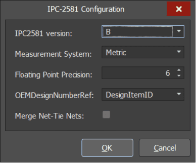 IPC-2581 file output from Altium